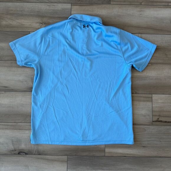 Under Armour Men's Light Blue Polo Shirt - Picture 2 of 5